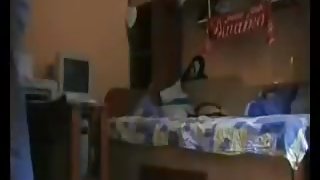 Romanian immature Couple Fucks at Home