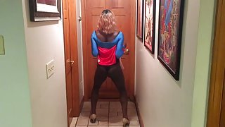 Superhero tranny supergirl part2