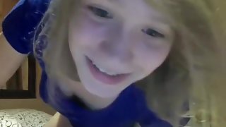 immature hardcore banging on a webcam