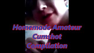 Homemade amateur cumshot compilation also introducing jesi
