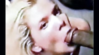 80&#039;s Blonde Housewife is a BBC Slut