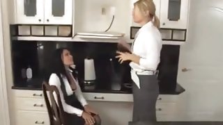 Maid Spanked Until She Can Sit