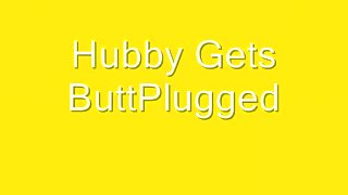 he gets butt plugged by her