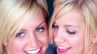 Beautiful Twin Sisters, Erotic twins tease.
