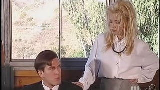 Blonde Babe Kirsty Waay is Hardcore Banged in the office
