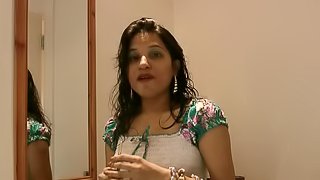 Amateur footage with Indian girl