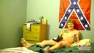 Southern daddy lubes an ass and fucks it hard