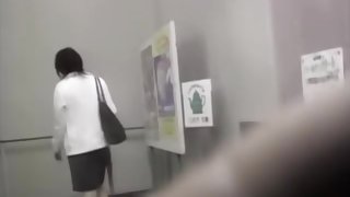 Jacket sharking attack with vocal amiable slut being caught of her guard