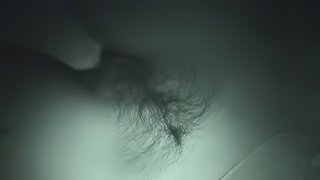 Sexy slut with hairy cunt gets her pussy fingered in homemade movie