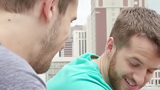 Fucking friend's tight ass is what this gay boy likes the most