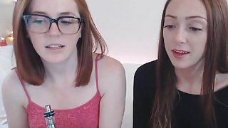 Two gorgeous babes in a hot lesbian sex