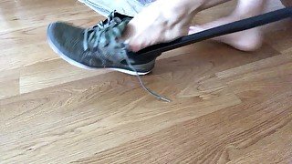 Biggest Shoehorn You've Ever Seen Foot Fetish Asa Akira