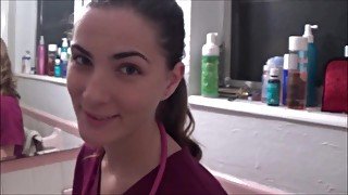Nurse Mom Gives Her Step-Son an Exam - Molly Jane - Family Therapy