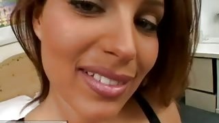 Cute girl fucked and facialized in POV porn video